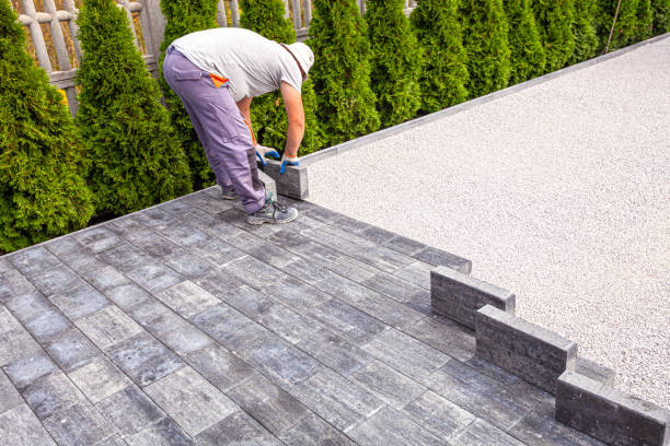 Permeable Paver Driveway in Graham, NC