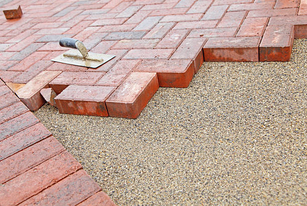 Residential Paver Driveway in Graham, NC
